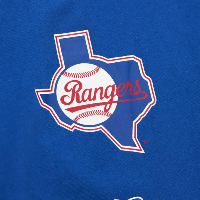 Mitchell and Ness MandN Hometown SS Tee Vintage Logo Texas Rangers Men TShirts and Tops Mitchell and Ness MandN Hometown SS Tee Vintage Logo Texas Rangers Men TShirts and Tops