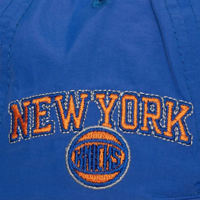 Mitchell and Ness Nylon Szn Deadstock Snapback New York Knicks Men Hats and Headwear Mitchell and Ness Nylon Szn Deadstock Snapback New York Knicks Men Hats and Headwear
