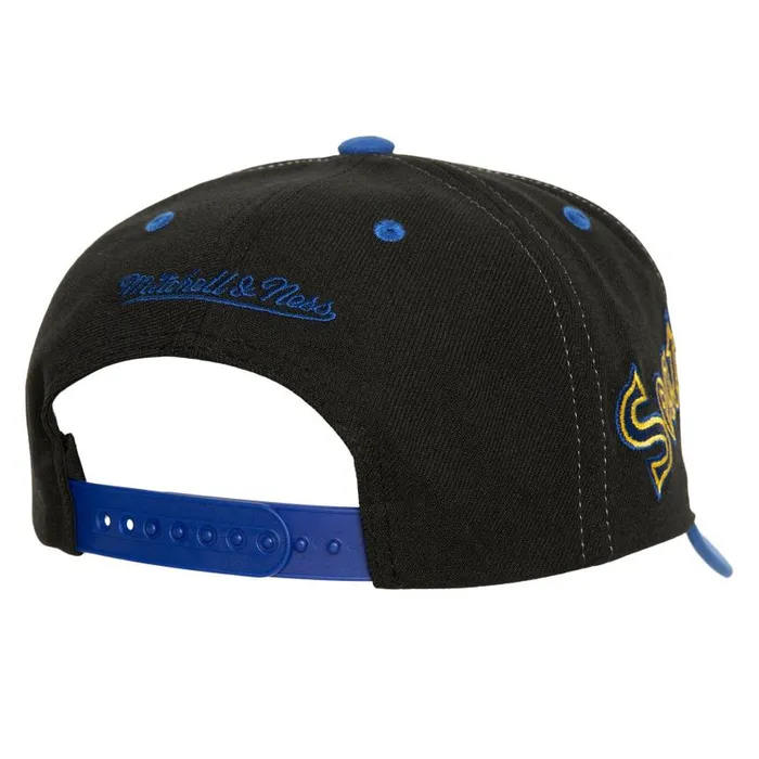 Mitchell and Ness Overbite Pro Snapback Coop Seattle Mariners Men Hats and Headwear Mitchell and Ness Overbite Pro Snapback Coop Seattle Mariners Men Hats and Headwear