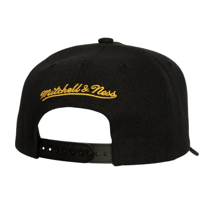 Mitchell and Ness Panorec Pro Snapback Boston Bruins Men Hats and Headwear Mitchell and Ness Panorec Pro Snapback Boston Bruins Men Hats and Headwear