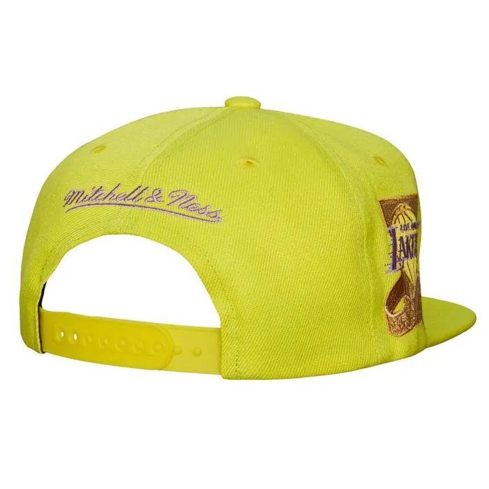 Mitchell and Ness Pastel Snapback Los Angeles Lakers Men Hats and Headwear Mitchell and Ness Pastel Snapback Los Angeles Lakers Men Hats and Headwear