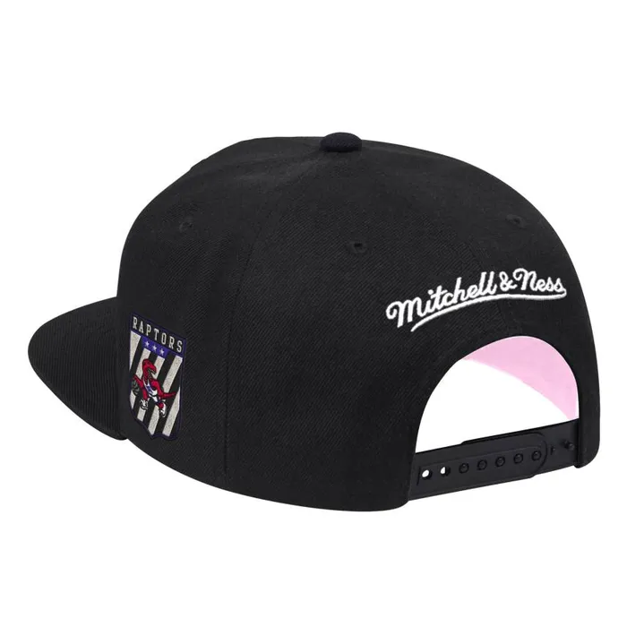 Mitchell and Ness Pink Under Script Snapback HWC Toronto Raptors Men Hats and Headwear Mitchell and Ness Pink Under Script Snapback HWC Toronto Raptors Men Hats and Headwear