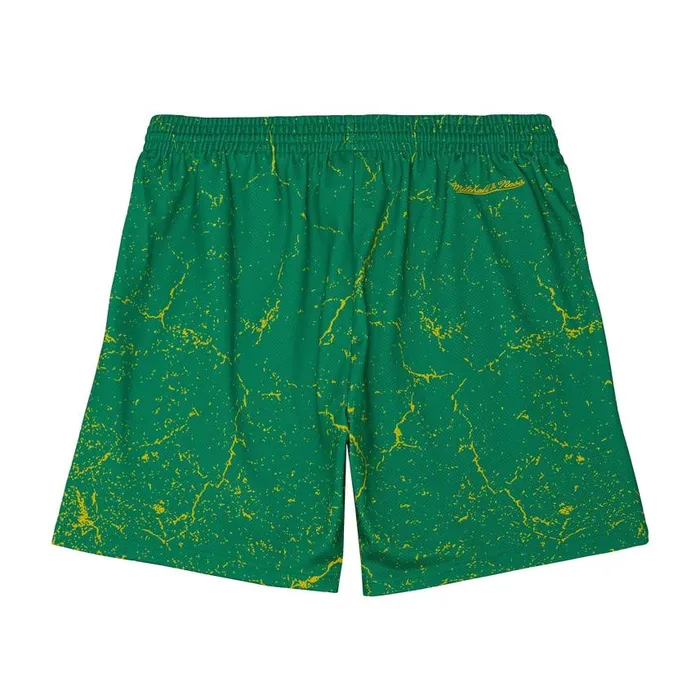 Mitchell and Ness Player Burst Mesh Shorts Boston Celtics Larry Bird Men Shorts Mitchell and Ness Player Burst Mesh Shorts Boston Celtics Larry Bird Men Shorts