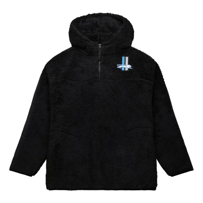 Mitchell and Ness Polar Fleece 14 Zip Pullover Hoodie Detroit Lions Men Hoodies and Sweatshirts Mitchell and Ness Polar Fleece 14 Zip Pullover Hoodie Detroit Lions Men Hoodies and Sweatshirts
