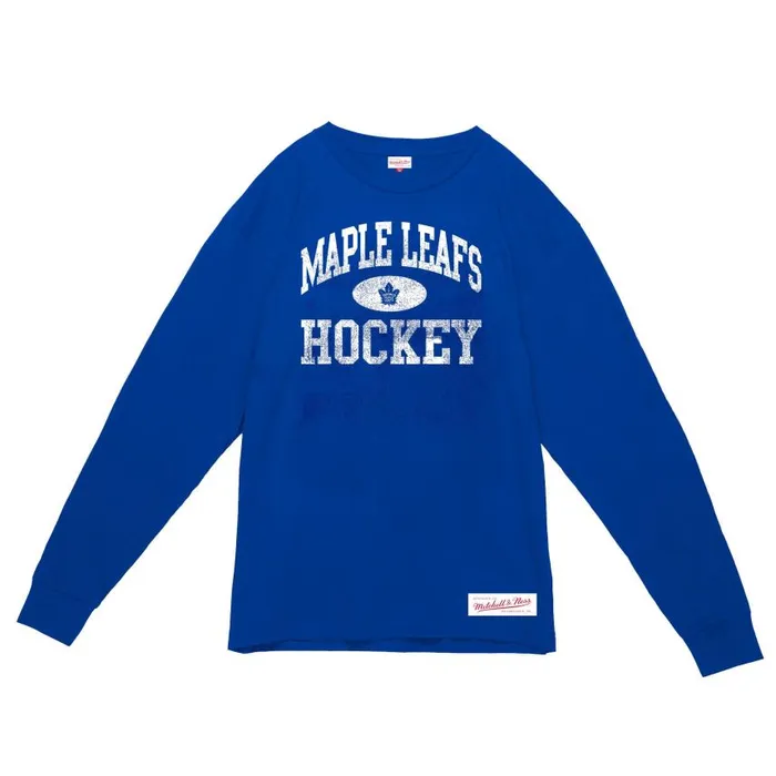 Mitchell and Ness Powerplay LS Slub Tee Toronto Maple Leafs Men TShirts and Tops Mitchell and Ness Powerplay LS Slub Tee Toronto Maple Leafs Men TShirts and Tops
