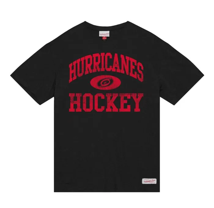 Mitchell and Ness Powerplay SS Slub Tee Carolina Hurricanes Men TShirts and Tops Mitchell and Ness Powerplay SS Slub Tee Carolina Hurricanes Men TShirts and Tops