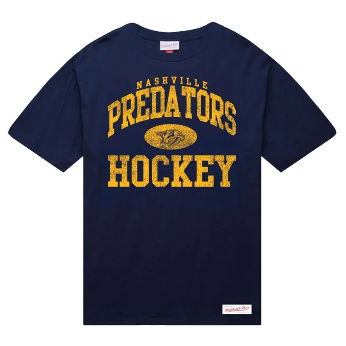 Mitchell and Ness Powerplay SS Slub Tee Nashville Predators Men TShirts and Tops Mitchell and Ness Powerplay SS Slub Tee Nashville Predators Men TShirts and Tops