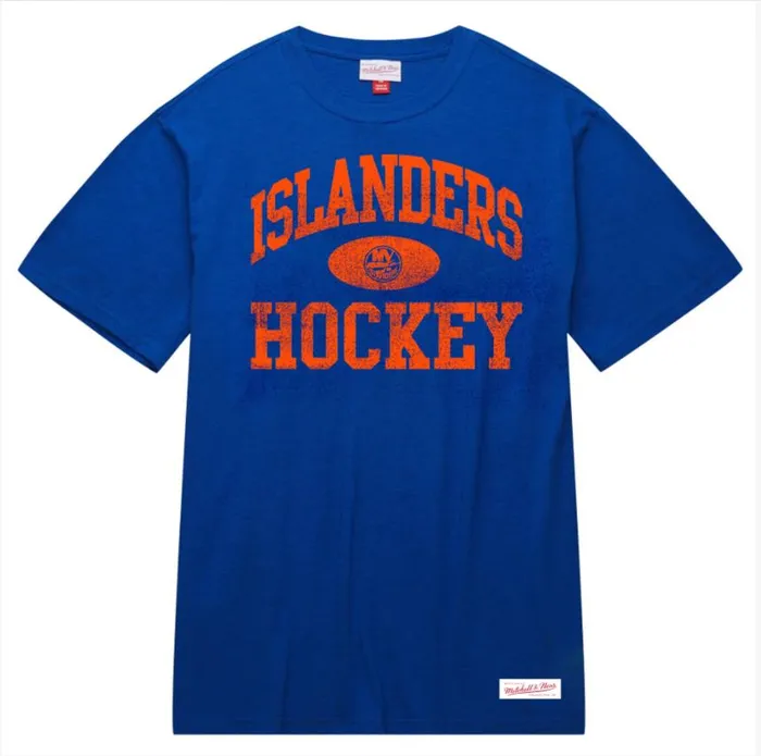 Mitchell and Ness Powerplay SS Slub Tee New York Islanders Men TShirts and Tops Mitchell and Ness Powerplay SS Slub Tee New York Islanders Men TShirts and Tops