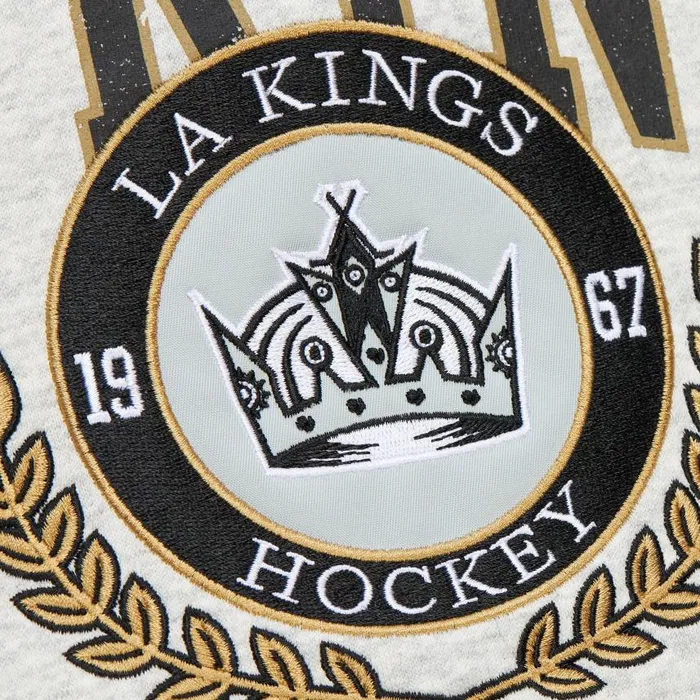 Mitchell and Ness Premium Fleece Crew Current Logo Los Angeles Kings Men Hoodies and Sweatshirts Mitchell and Ness Premium Fleece Crew Current Logo Los Angeles Kings Men Hoodies and Sweatshirts