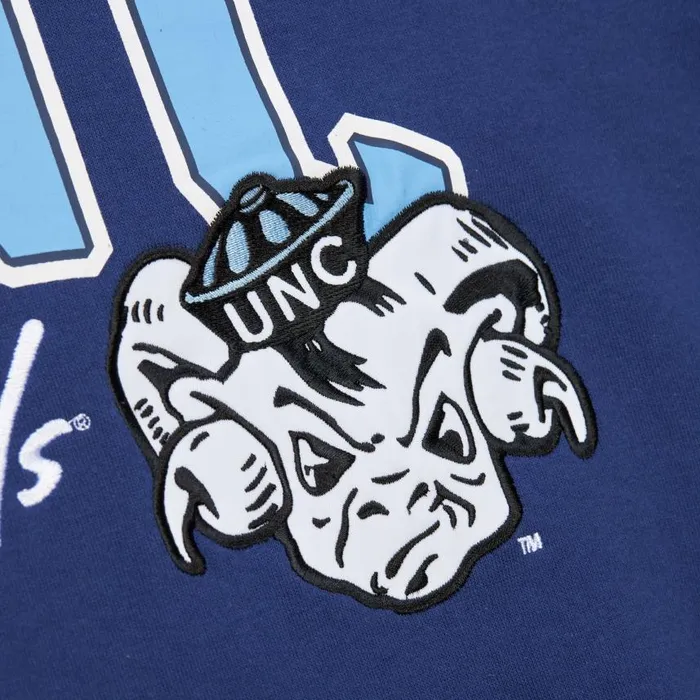 Mitchell and Ness Premium Fleece Hoodie Vintage Logo University Of North Carolina Men Hoodies and Sweatshirts Mitchell and Ness Premium Fleece Hoodie Vintage Logo University Of North Carolina Men Hoodies and Sweatshirts