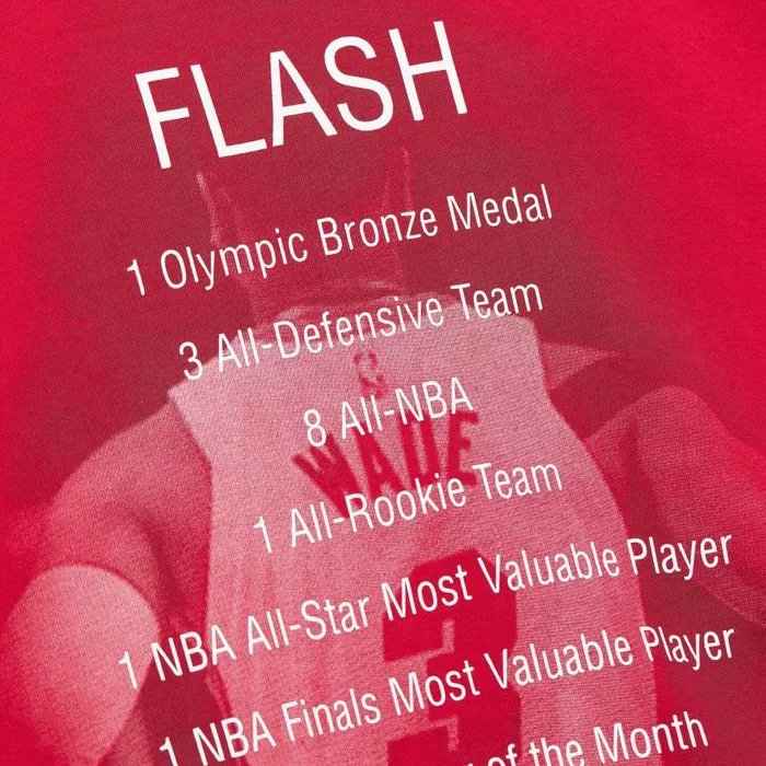 Mitchell and Ness Premium NandN Player Fleece Vintage Logo Miami Heat Dwyane Wade Men Hoodies and Sweatshirts Mitchell and Ness Premium NandN Player Fleece Vintage Logo Miami Heat Dwyane Wade Men Hoodies and Sweatshirts