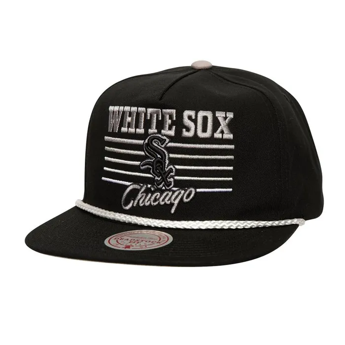 Mitchell and Ness Radiant Lines Deadstock Snapback Chicago White Sox Men Hats and Headwear Mitchell and Ness Radiant Lines Deadstock Snapback Chicago White Sox Men Hats and Headwear