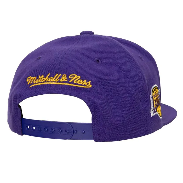 Mitchell and Ness Retro Sport Snapback Los Angeles Lakers Men Hats and Headwear Mitchell and Ness Retro Sport Snapback Los Angeles Lakers Men Hats and Headwear