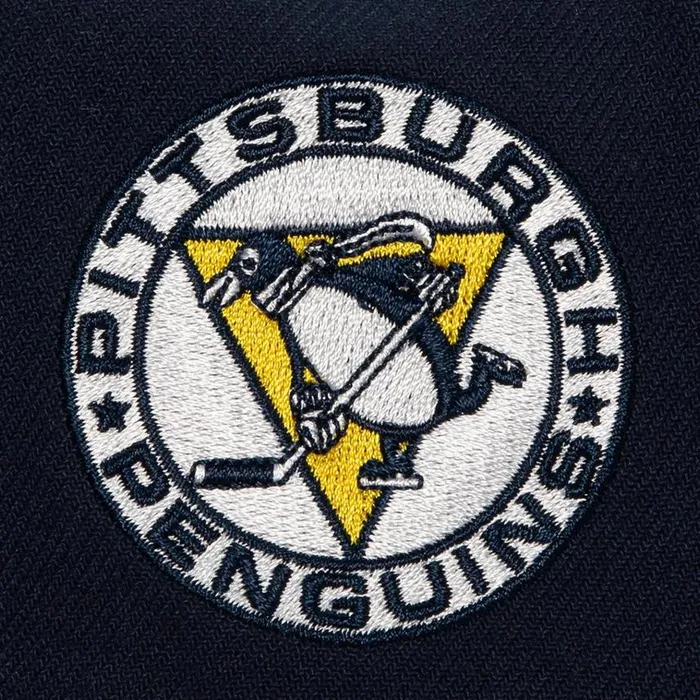 Mitchell and Ness Retro Sport Snapback Vntg Pittsburgh Penguins Men Hats and Headwear Mitchell and Ness Retro Sport Snapback Vntg Pittsburgh Penguins Men Hats and Headwear