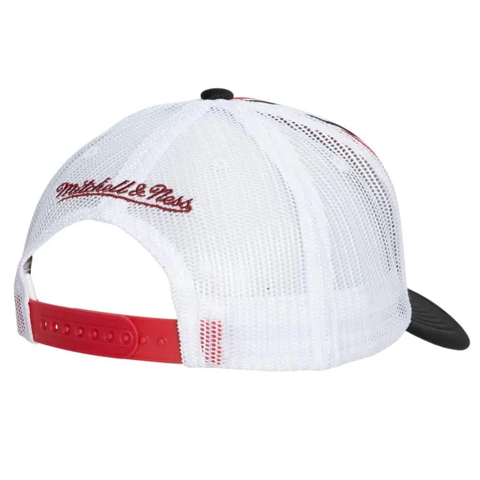 Mitchell and Ness Retro Trucker Snapback HWC Miami Heat Men Hats and Headwear Mitchell and Ness Retro Trucker Snapback HWC Miami Heat Men Hats and Headwear