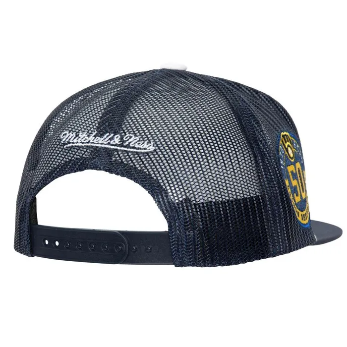 Mitchell and Ness Roper Trucker Milwaukee Brewers Men Hats and Headwear Mitchell and Ness Roper Trucker Milwaukee Brewers Men Hats and Headwear