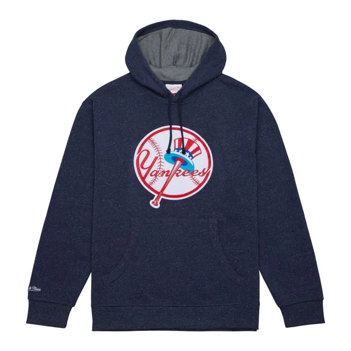 Mitchell and Ness Snow Washed Fleece Hoodie New York Yankees Men Hoodies and Sweatshirts Mitchell and Ness Snow Washed Fleece Hoodie New York Yankees Men Hoodies and Sweatshirts