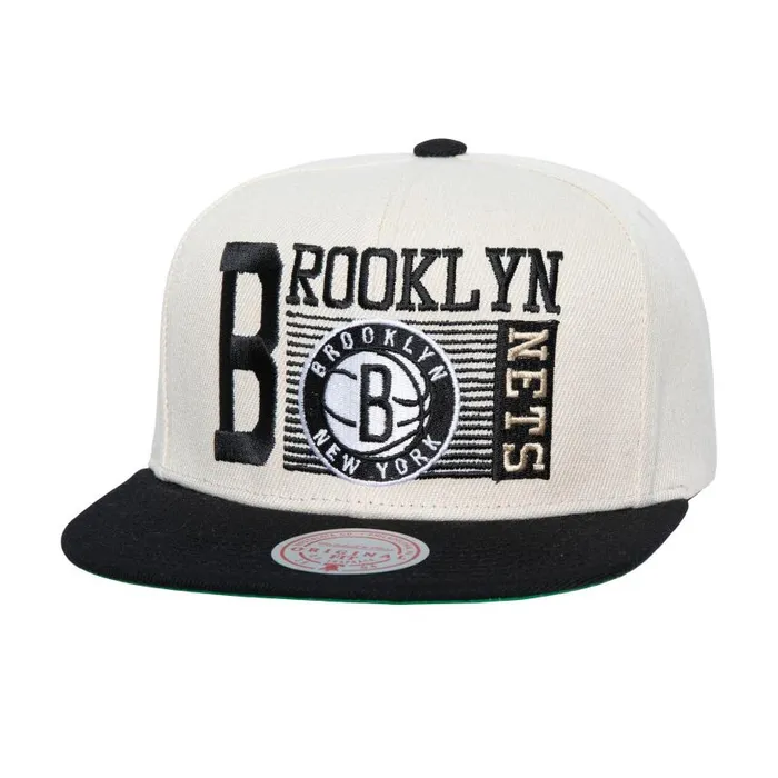 Mitchell and Ness Speed Zone Snapback Brooklyn Nets Men Hats and Headwear