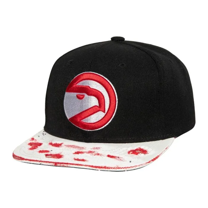 Mitchell and Ness SSBSTS Snapback HWC Atlanta Hawks Men Hats and Headwear Mitchell and Ness SSBSTS Snapback HWC Atlanta Hawks Men Hats and Headwear