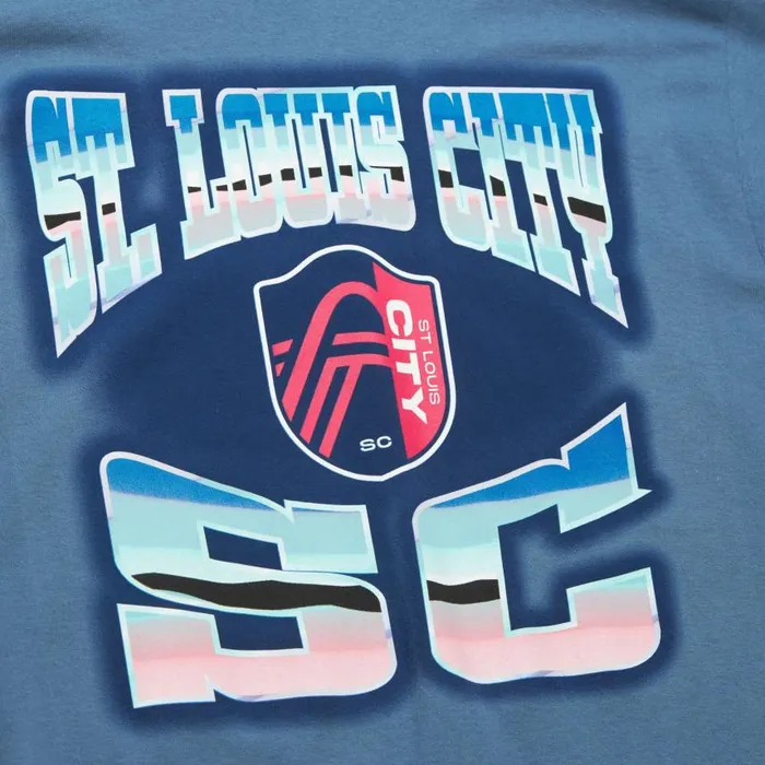 Mitchell and Ness Stateside Pastel SS Tee St Louis City SC Men TShirts and Tops Mitchell and Ness Stateside Pastel SS Tee St Louis City SC Men TShirts and Tops