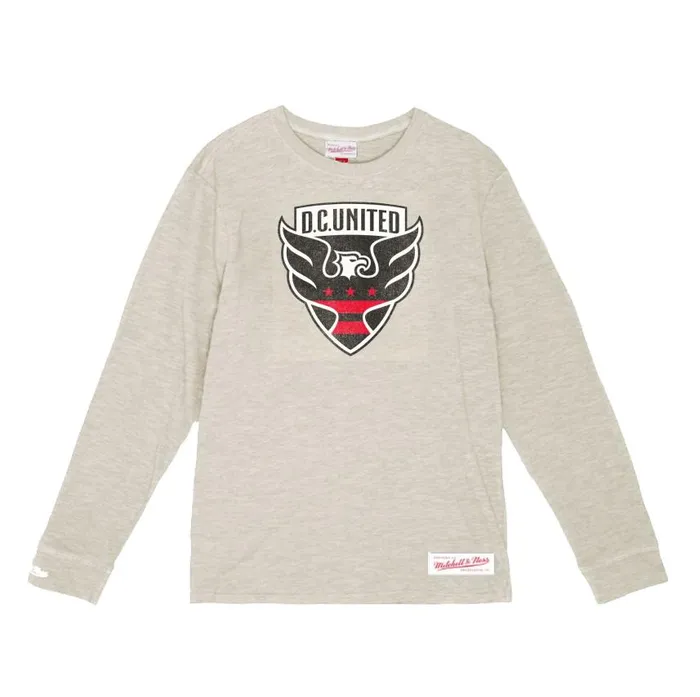 Mitchell and Ness Striker Slub LS Chicago Fire Men TShirts and Tops