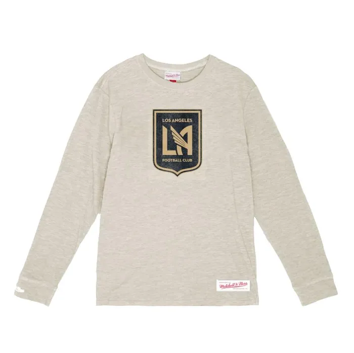 Mitchell and Ness Striker Slub LS Los Angeles FC Men TShirts and Tops