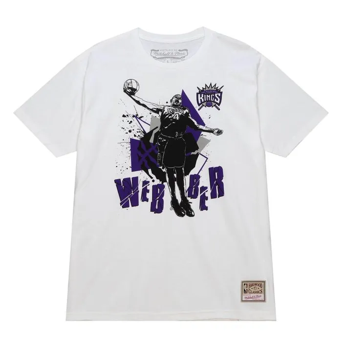 Mitchell and Ness Suite Sensations Tee Sacramento Kings Chris Webber Men TShirts and Tops Mitchell and Ness Suite Sensations Tee Sacramento Kings Chris Webber Men TShirts and Tops