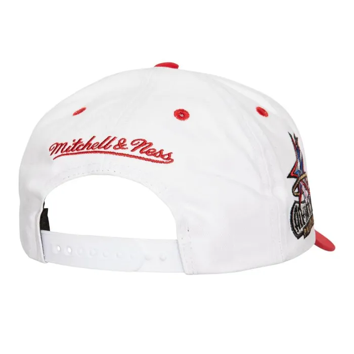 Mitchell and Ness Tail Sweep Pro Snapback HWC Philadelphia 76ers Men Hats and Headwear Mitchell and Ness Tail Sweep Pro Snapback HWC Philadelphia 76ers Men Hats and Headwear