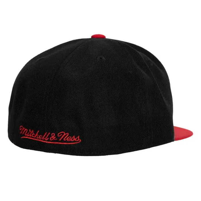 Mitchell and Ness Team 2 Tone 20 Fitted HWC Philadelphia 76ers Men Hats and Headwear Mitchell and Ness Team 2 Tone 20 Fitted HWC Philadelphia 76ers Men Hats and Headwear