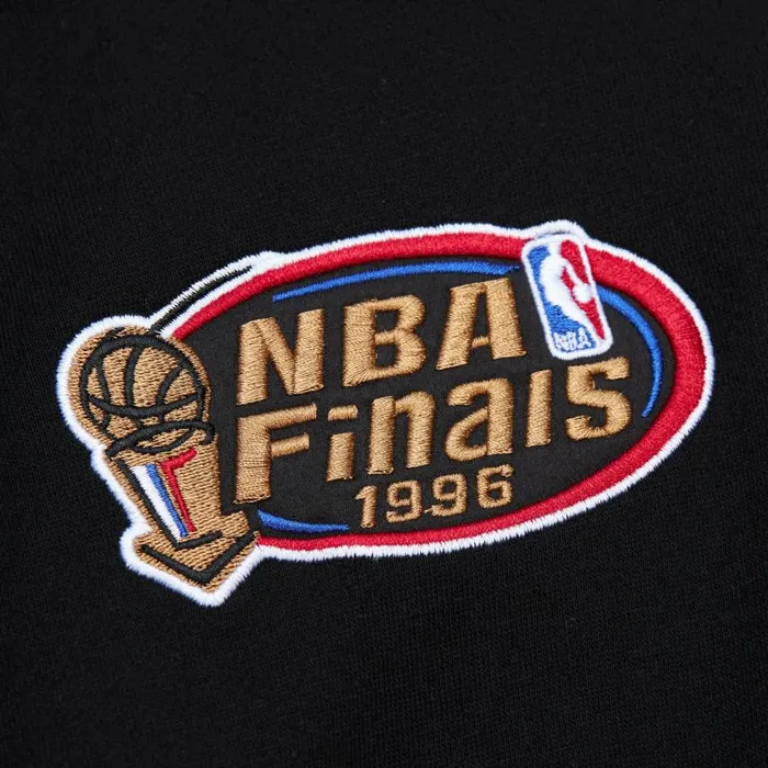 Mitchell and Ness Team First Satin Fleece Crew Chicago Bulls Men Hoodies and Sweatshirts Mitchell and Ness Team First Satin Fleece Crew Chicago Bulls Men Hoodies and Sweatshirts