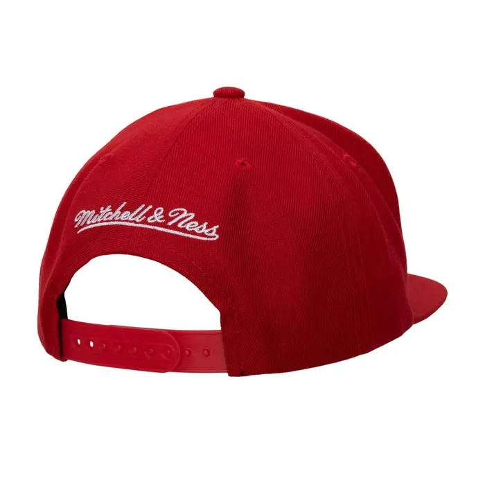 Mitchell and Ness Team Ground 20 Snapback HWC Miami Heat Men Hats and Headwear Mitchell and Ness Team Ground 20 Snapback HWC Miami Heat Men Hats and Headwear