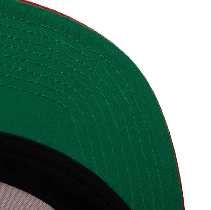 Mitchell and Ness Team Ground 20 Snapback HWC Miami Heat Men Hats and Headwear Mitchell and Ness Team Ground 20 Snapback HWC Miami Heat Men Hats and Headwear