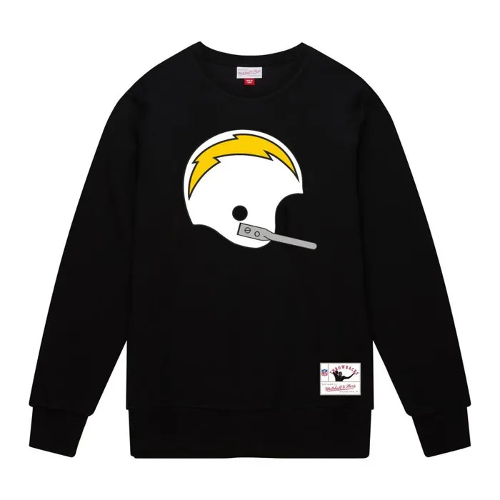 Mitchell and Ness Team Helmet Crew San Diego Chargers Men Hoodies and Sweatshirts Mitchell and Ness Team Helmet Crew San Diego Chargers Men Hoodies and Sweatshirts