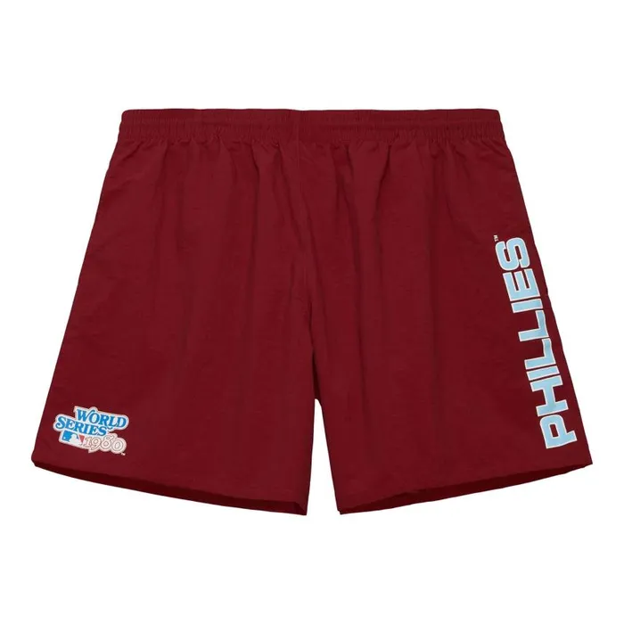 Mitchell and Ness Team Heritage Woven Short Philadelphia Phillies Men Shorts