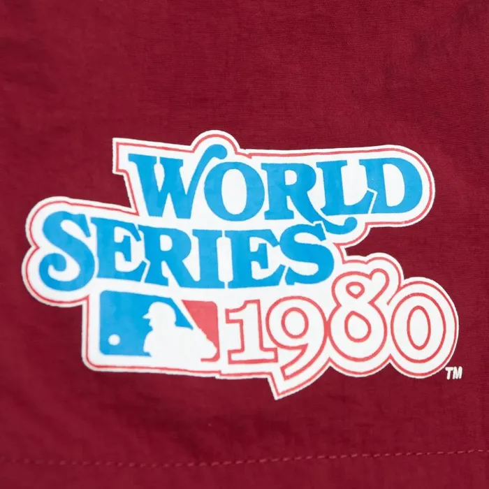 Mitchell and Ness Team Heritage Woven Short Philadelphia Phillies Men Shorts Mitchell and Ness Team Heritage Woven Short Philadelphia Phillies Men Shorts