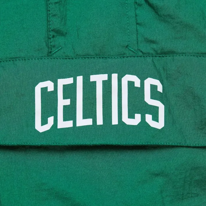 Mitchell and Ness Team OG 20 Anorak Windbreaker Vintage Logo Boston Celtics Men Jackets and Outerwear Mitchell and Ness Team OG 20 Anorak Windbreaker Vintage Logo Boston Celtics Men Jackets and Outerwear