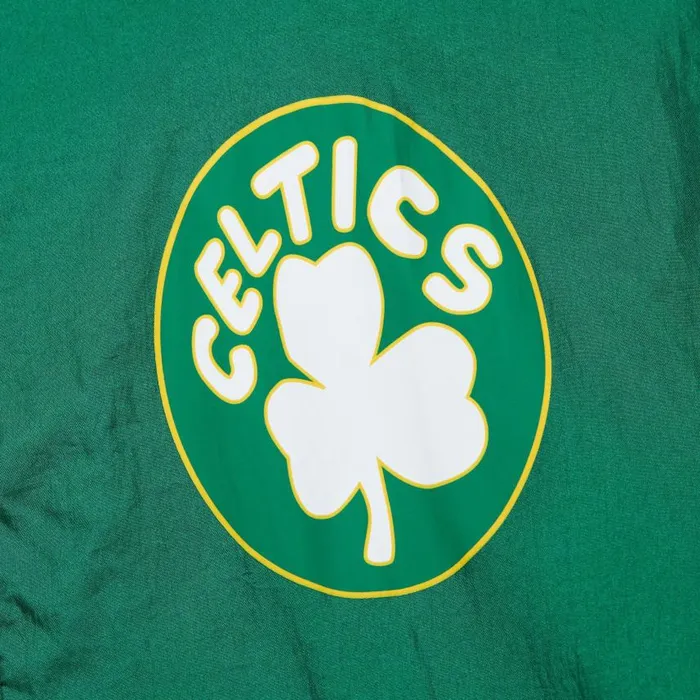 Mitchell and Ness Team OG 20 Anorak Windbreaker Vintage Logo Boston Celtics Men Jackets and Outerwear Mitchell and Ness Team OG 20 Anorak Windbreaker Vintage Logo Boston Celtics Men Jackets and Outerwear