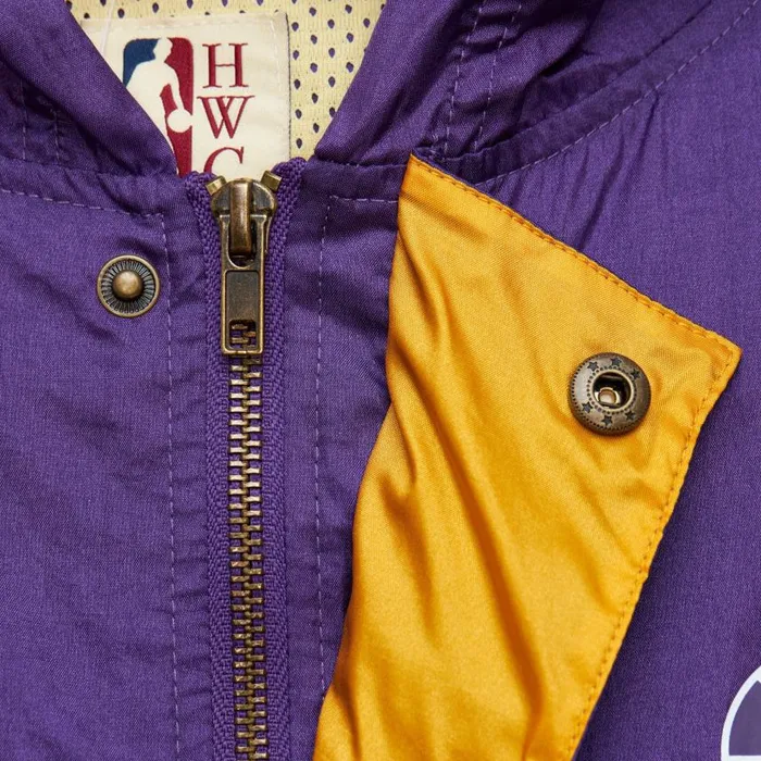 Mitchell and Ness Team OG 20 Anorak Windbreaker Vintage Logo Utah Jazz Men Jackets and Outerwear Mitchell and Ness Team OG 20 Anorak Windbreaker Vintage Logo Utah Jazz Men Jackets and Outerwear