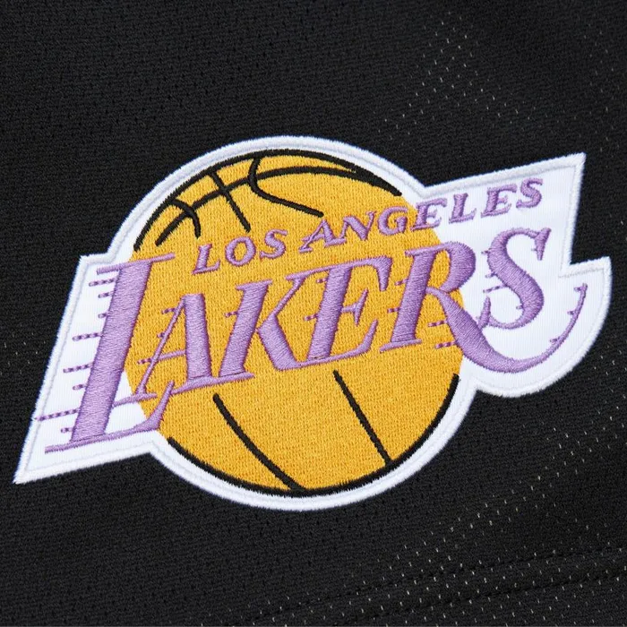 Mitchell and Ness Team OG 20 Fashion Shorts 7034 Vintage Logo Los Angeles Lakers Men Shorts Mitchell and Ness Team OG 20 Fashion Shorts 7034 Vintage Logo Los Angeles Lakers Men Shorts