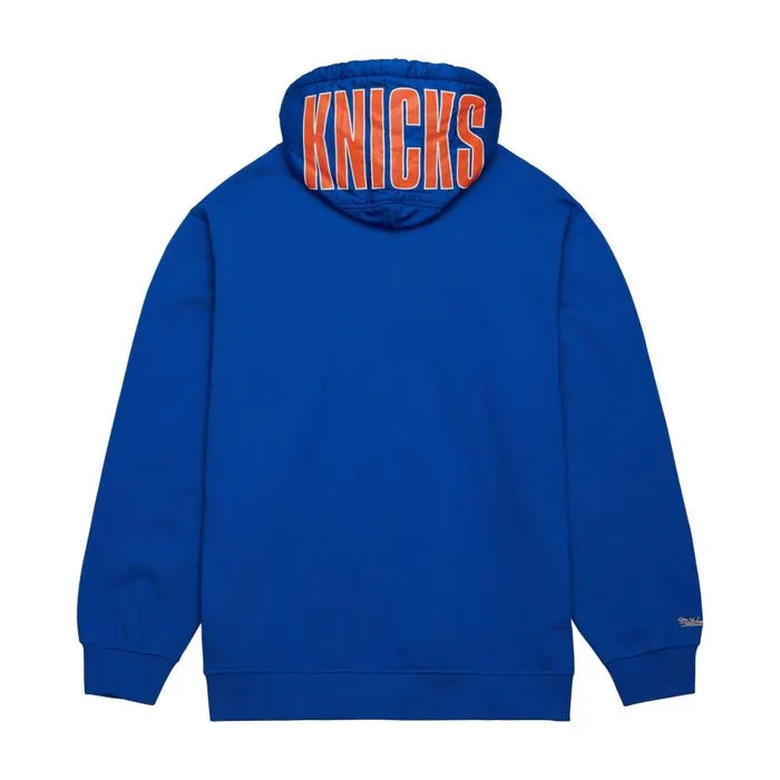 Mitchell and Ness Team OG 20 Fleece Hoodie Vintage Logo New York Knicks Men Hoodies and Sweatshirts Mitchell and Ness Team OG 20 Fleece Hoodie Vintage Logo New York Knicks Men Hoodies and Sweatshirts