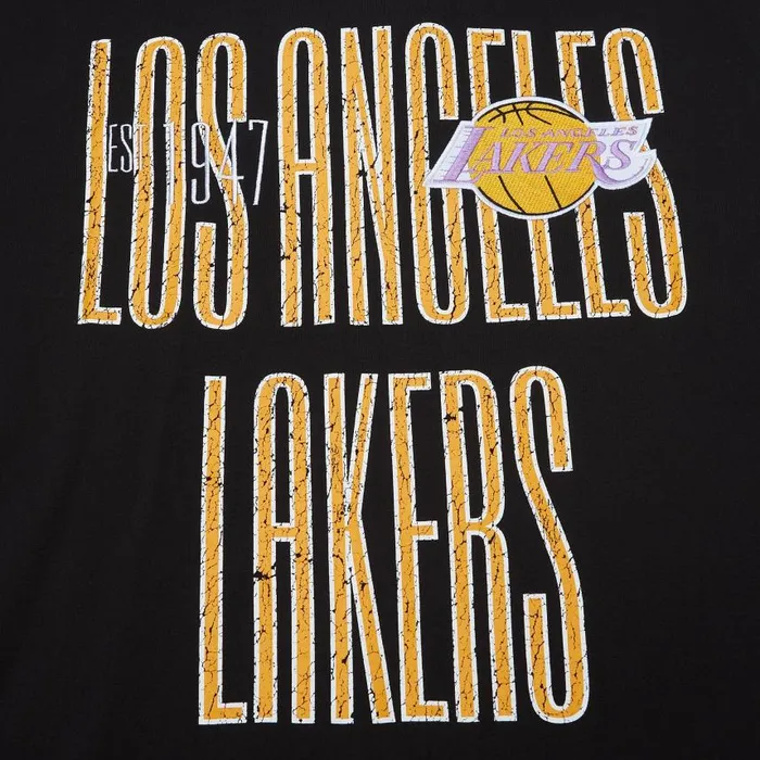 Mitchell and Ness Team OG Premium SS Tee Los Angeles Lakers Men TShirts and Tops Mitchell and Ness Team OG Premium SS Tee Los Angeles Lakers Men TShirts and Tops