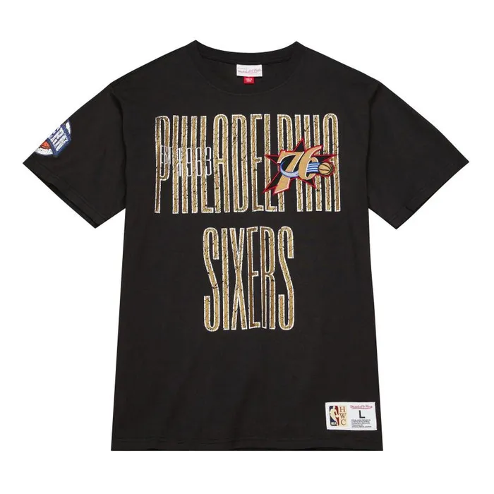 Mitchell and Ness Team OG Premium SS Tee Philadelphia 76ers Men TShirts and Tops Mitchell and Ness Team OG Premium SS Tee Philadelphia 76ers Men TShirts and Tops