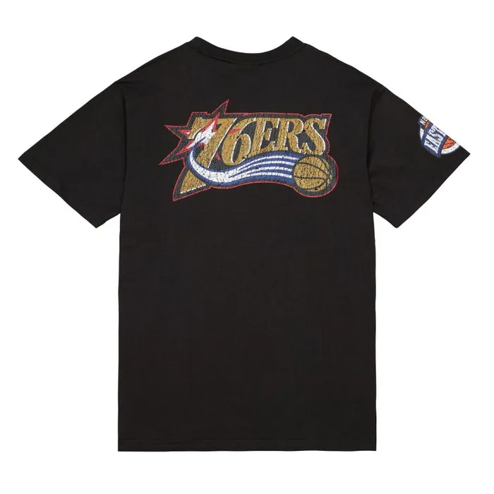 Mitchell and Ness Team OG Premium SS Tee Philadelphia 76ers Men TShirts and Tops Mitchell and Ness Team OG Premium SS Tee Philadelphia 76ers Men TShirts and Tops