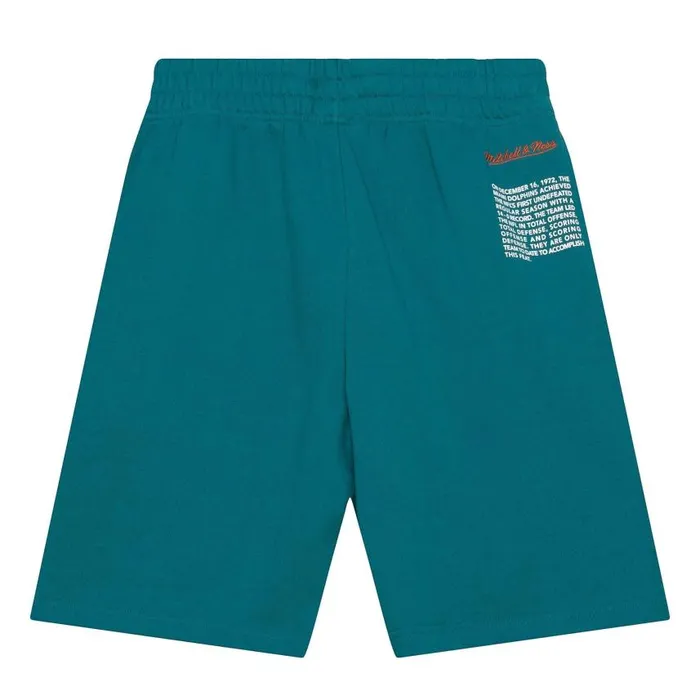 Mitchell and Ness Team Origins Fleece Short Miami Dolphins Men Shorts Mitchell and Ness Team Origins Fleece Short Miami Dolphins Men Shorts