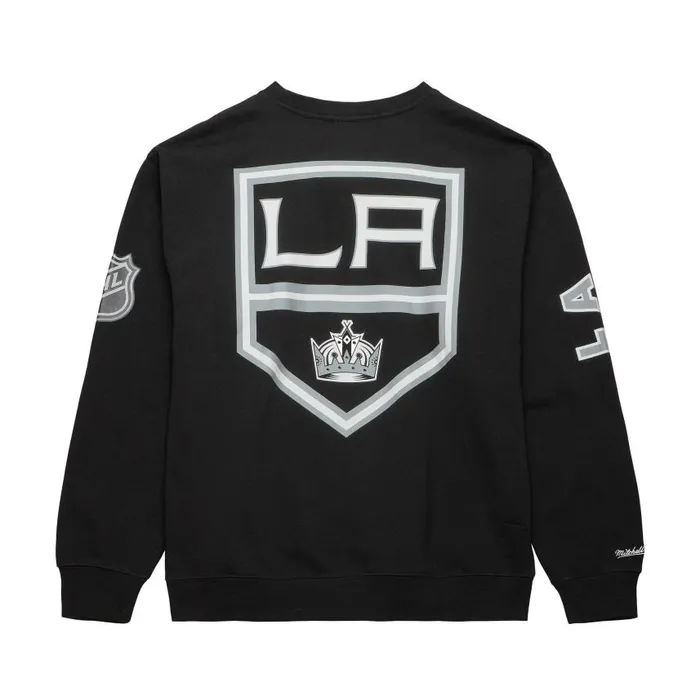 Mitchell and Ness There And Back Fleece Crew Current Logo Los Angeles Kings Men Hoodies and Sweatshirts Mitchell and Ness There And Back Fleece Crew Current Logo Los Angeles Kings Men Hoodies and Sweatshirts