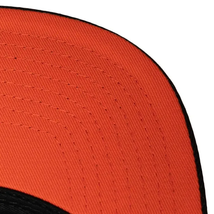 Mitchell and Ness Tri Cycle Fitted Hat Charlotte Hornets Men Hats and Headwear Mitchell and Ness Tri Cycle Fitted Hat Charlotte Hornets Men Hats and Headwear