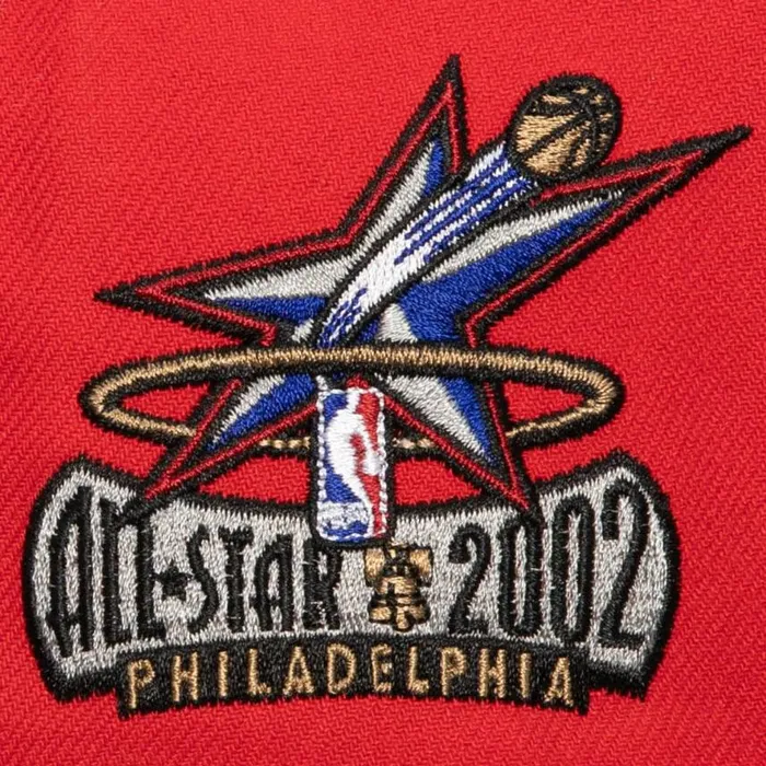 Mitchell and Ness Tri Cycle Fitted Hat Philadelphia 76ers Men Hats and Headwear Mitchell and Ness Tri Cycle Fitted Hat Philadelphia 76ers Men Hats and Headwear