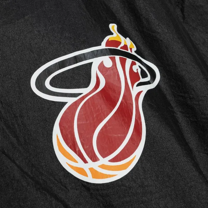 Mitchell and Ness Undeniable Full Zip Windbreaker Miami Heat Men Jackets and Outerwear Mitchell and Ness Undeniable Full Zip Windbreaker Miami Heat Men Jackets and Outerwear
