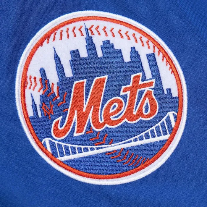 Mitchell and Ness Unlined Windbreaker Vintage Logo New York Mets Men Jackets and Outerwear Mitchell and Ness Unlined Windbreaker Vintage Logo New York Mets Men Jackets and Outerwear