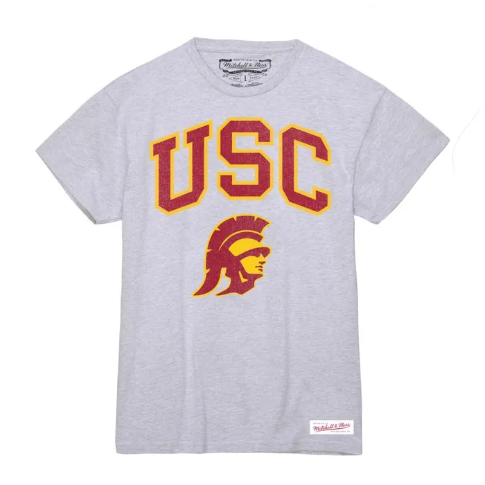 Mitchell and Ness Vintage Arch Tee USC Men TShirts and Tops